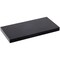 Plymor Black Acrylic Rectangular Standard-Edge Display Base, 3" W x 1.5" D x 0.25" H